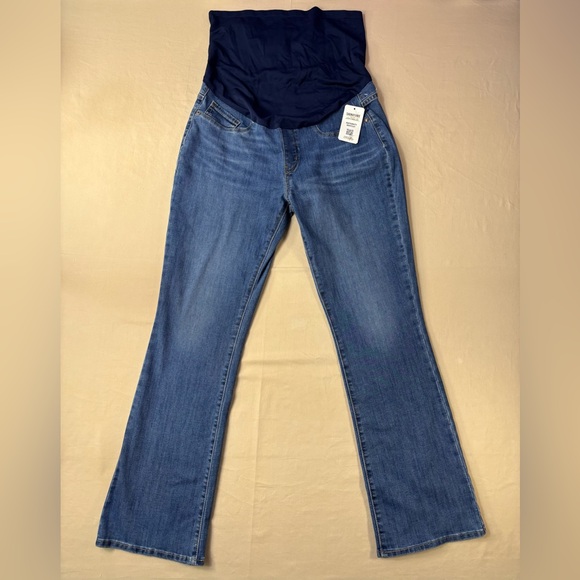 Signature by Levi Strauss Denim - NWT Signature by Levi Strauss Women's Maternity Bootcut Jeans in Blue Size XL